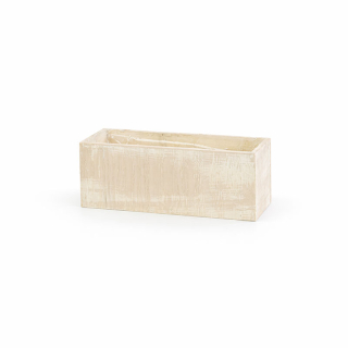 Truhlík dýha 21 cm x 7 cm x 7 cm hnědý obdélní