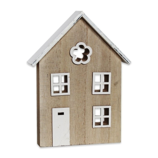 Domek dřevo 16,5 cm naturál