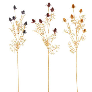 Eryngium 80 cm zlaté metal mix barev