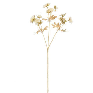 Drobné květy 64 cm pozlacené