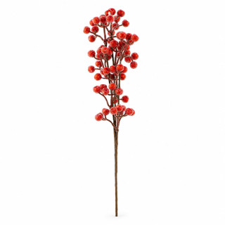 Bobule 55 cm červené ledové